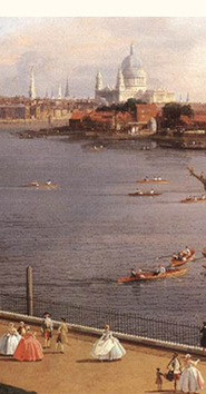 Blick über die Themse auf St. Paul's, London, um 1750